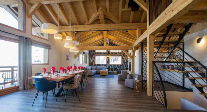 Chalet Tetras Lyre, Les Arcs: Plan Peisey ski chalet, image 3
